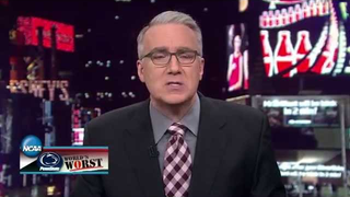 Keith Olbermann Dropkicks NCAA And Penn State Through Five Glass Doors